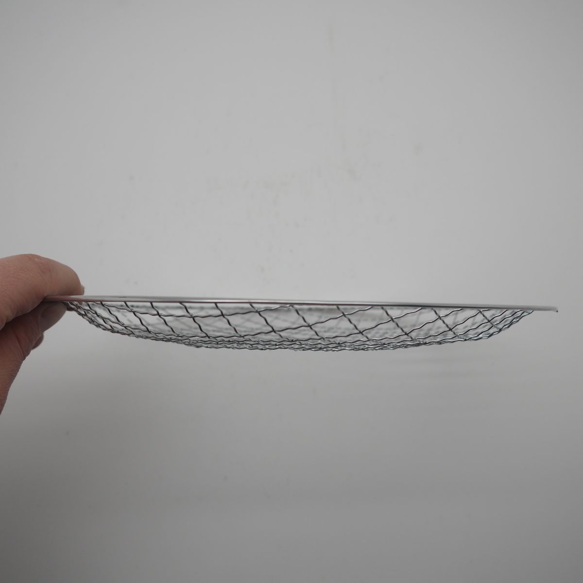 【TFS】 使い捨て焼き網 24cm ドーム型 ストレスフリー 洗う必要なし 七輪 焼き網丸 焼肉用