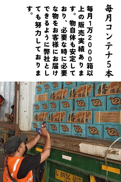 【TFS】椿備長炭P（オガ炭）10kg 業務用 白炭焼き 長時間燃焼 七輪 ジンギスカン インドネシア産オガ炭 火が着きにくいです（すいません）