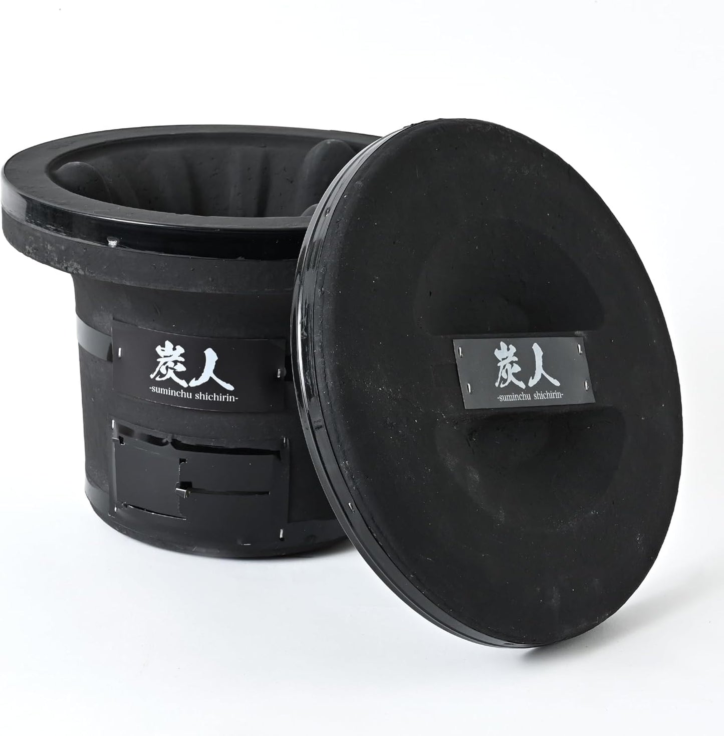 【TFS】 炭人七輪 業務用 3~4人向け 卓上七輪 七輪焼肉 BBQ キャンプ 重さ5.8kg 直径27cm 高さ20cm TY-01