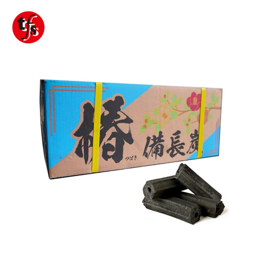 【TFS】椿備長炭P（オガ炭）10kg 業務用 白炭焼き 長時間燃焼 七輪 ジンギスカン インドネシア産オガ炭 火が着きにくいです（すいません）